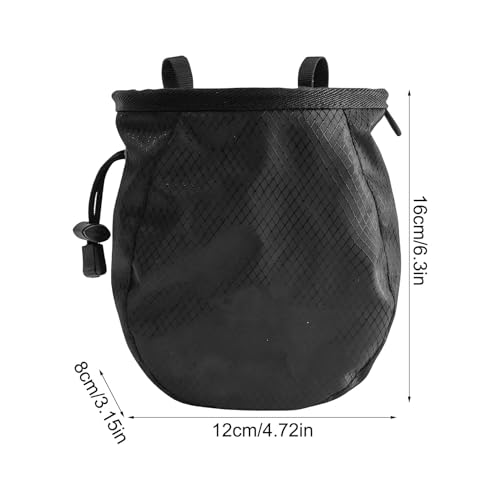 Climbing Chalk Bag Adjustable Waterproof Pouch | Outdoor Bouldering Chalk Pouch for Outdoor Weight Lifting Training Mountaineering Climber Athlete Instructor