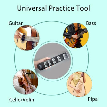 Guitar Finger Trainer Hand Shape Exerciser Teaching Aid Practice Tool Guitar Scale Assistant Improve Dexterity Develop Calluses - color: Guitar Trainer