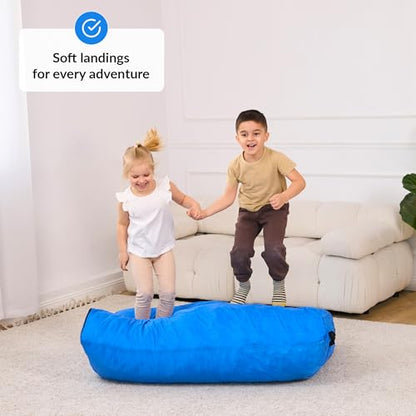 Crash Pad for Kids Sensory | Big 5Ft x 5Ft, 3Ft x 4Ft, 3Ft x 3Ft Or 2Ft x 2Ft | Autism Sensory Crash Mat for Jumping Play | Crashpad | Soft Foam Landing Pad | Giant Mat Pillow | Climbing, Gymnastics - size: Small