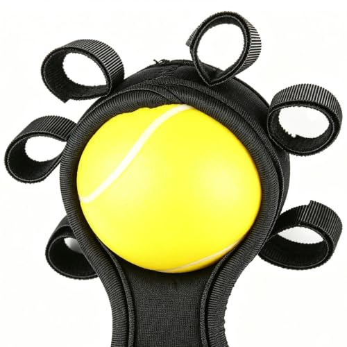 Hand Exercise Balls Finger Muscle Trainer Tool | Finger Exercise Tool for Weightlifting Office Rock Climbing Home Fitness Gym Outdoor Workout - color: Yellow