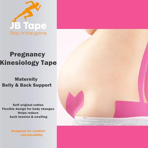 JB Tape Kinesiology Tape, 80 Precut Strips, Green, Latex‑Free, 4 Rolls | 80 Precut Strips, 10-Inch Strips, 4 Rolls - color: Kelly Green