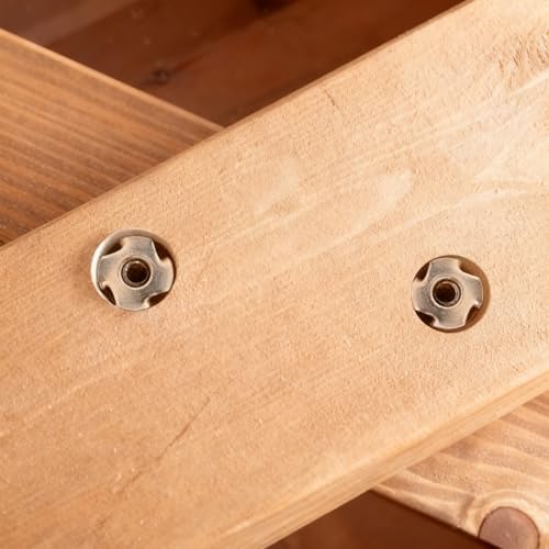 20 Pcs T-Nuts,ULIFESTAR 4 Pronged Tee Nuts Assortment Kit for Rock Climbing Holds,Wood,Cabinetry(M10) - size: M10