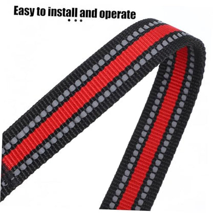 YARNOW 2pcs Heavy-Duty Strap for Tree Aerial Fitness Long Metal Buckle for Outdoor Use