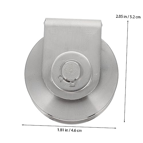 Groove Guide Pulley Durable Stainless Steel Lifting Rope Pulley Roller for Fitness Equipment Climbing and Industrial Use Easy to Install Safe Application Practical Design