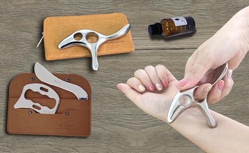 BYYDDIY 3 in 1 Stainless Steel Muscle Scraper Tools Set (TSD) - style: TSD