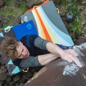 Asana Rock Star - Supplemental Bouldering Crash Pad - Sit Start Bouldering Mat, Climbing Crash Pad Gap Cover, Sport Mat & Essential Bouldering Gear (36" x 23" x 1") Made in USA