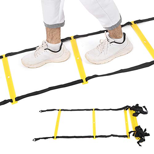 12 Rungs Running Competition Football Training Warm - Up Speed Reinforced Soft Agile Step Ladder for Beginners
