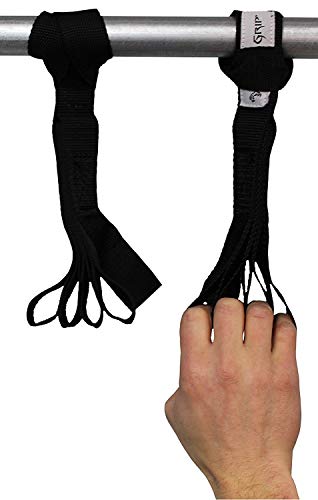 Core Prodigy Talon Pull Up Grip Strength Straps - Nylon Finger and Thumb Loops for Grip Training, Rock Climbing, Hand and Arm Strengthener