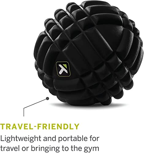TRIGGERPOINT Performance Grid X Massage Ball for Deep Tissue Massage and Exercise Recovery, Black (Pack of 12) - size: 1 Count (Pack of 12)