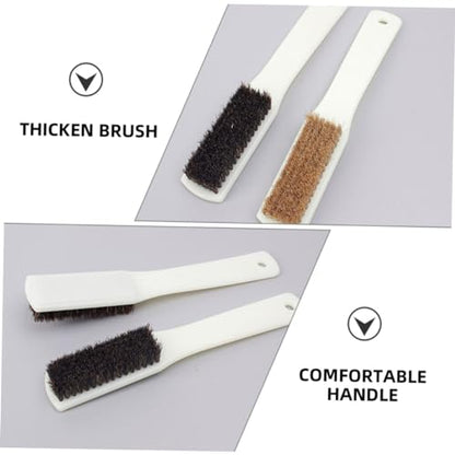 4pcs Portable Bouldering Brush with Sturdy Handle Boar Hair Bristles for Cleaning Climbing Stones and Rocks Climbing Enthusiasts and Outdoor Sports