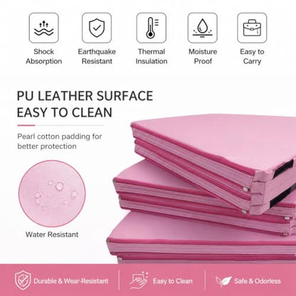 Thick Crash Mat for Pole Dancing & Aerial Hoop, Safety Round Pole Dance Foam Mat, Suitable for Beginners Fitness Gymnastics Striptease Safety Mat - size: 150*3cm/59.1*1.2in