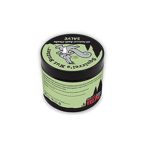 Squirrel's Nut Butter All Natural Anti Chafe Salve, Tub, 8oz - size: 8 Ounce (Pack of 1)