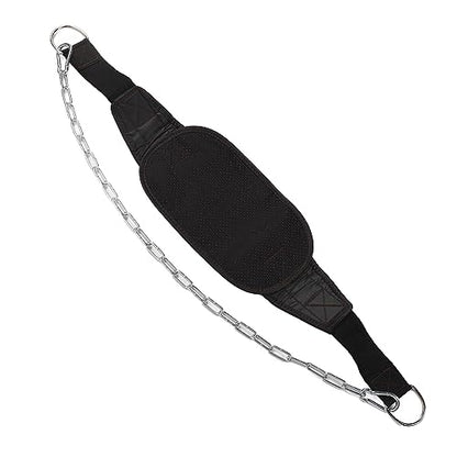 Weighted Dip Belt With Thickened Chain Strength Training for Pull Up Weightlifting Powerlifting