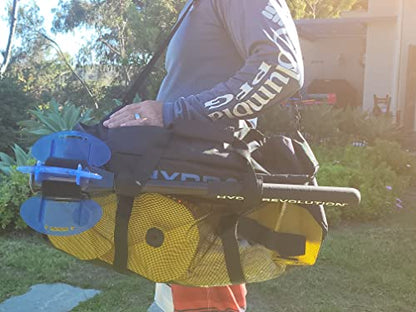 Hydrorevolution Mesh Duffle Bag - Rubberized Mesh and Durable Polyester