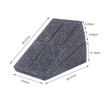 3 Pieces Brick Squat Wedge Block Foam Adjustable Slanting Board PETG Sturdy Suitable for Training Workout Home