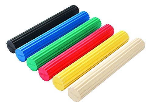 CanDo Twist-n-Bend Bar, Set of 6, One of Each Resistance Level - color: Set of 6