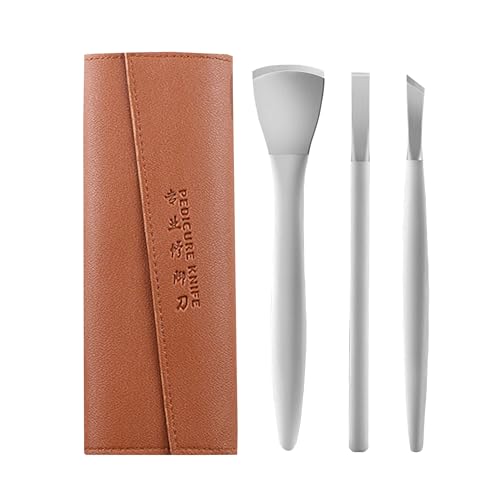Pedicure Knife For Feet Professional Callus Knife Ingrown Toenail Knives Foot Care Tools Dead Skin Removal Nail Scraper File (Pedicure Knife (Silvery)) - size: Pedicure Knife (Silvery)