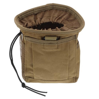 Outdoor Waist Bag Multipurpose Drawstring Utility Pouch Lightweight Oxford Cloth Adjustable Belt Bag for Outdoor Activities and Climbing Storage Solution