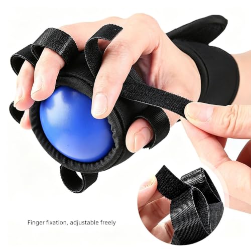Hand Exercise Balls Finger Grip Trainer Ball Tool | Hand Finger Exerciser for Weightlifting Office Rock Climbing Home Fitness Gym Outdoor Workout - color: Blue