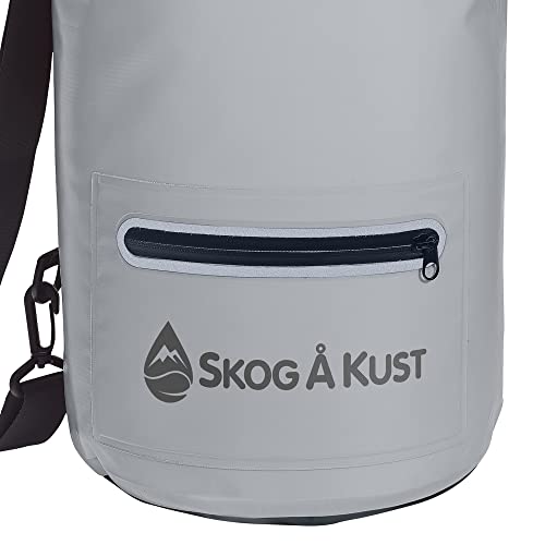 Skog Å Kust DrySak Roll Top Waterproof Bag, 5, 10 & 20 Liter - color: Grey, size: 10 Liter