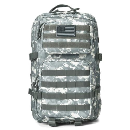 REEBOW GEAR Military Tactical Backpack Large Army 3 Day Assault Pack Molle Bag Backpacks (ACU Camo) - color: Camo Acu