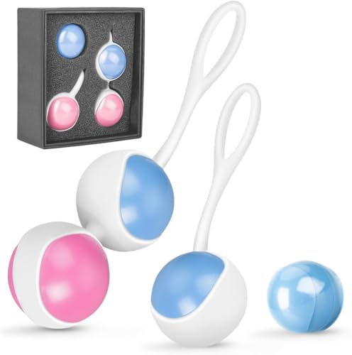 Advanced Kegel Training Set, Kegel Exercises Weight Control, Integrated Design, Food Grade Silicone: Kegel Exercise System, Pelvic Floor Exercises