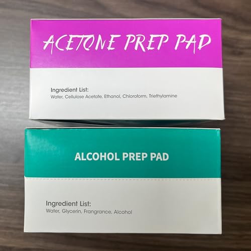 GELLEN Nail Cleanser Pads and Polish Remover Pads 400 Pack with Tools | Acetone Nail Polish Remover Pads, Alcohol Wipes for Nails, Quick & Easy Removal, Individually Wrapped for Perfect Nail Art - size: 402PCS (Remover Pads Included)