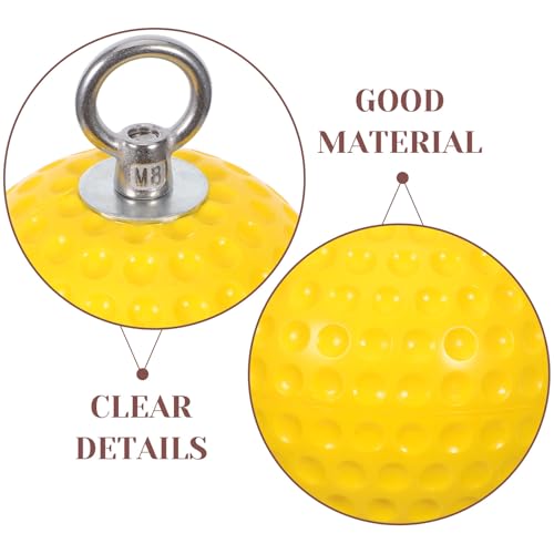 BESPORTBLE Climbing Grip Strength Balls: 9CM Weighted Finger Trainer - Pull-Up Assistance Spheres for Rock Climbing Training and Calisthenics Workouts