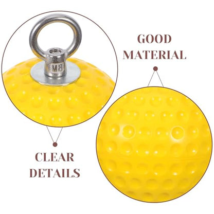 BESPORTBLE Climbing Grip Strength Balls: 9CM Weighted Finger Trainer - Pull-Up Assistance Spheres for Rock Climbing Training and Calisthenics Workouts