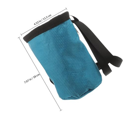 Anti-Slip Powder Bag for Rock Climbing and Bouldering with Scratch-Resistant 600d Oxford Cloth, Portable Powder Bag for Gymnastics and Outdoor Climbing Enthusiasts