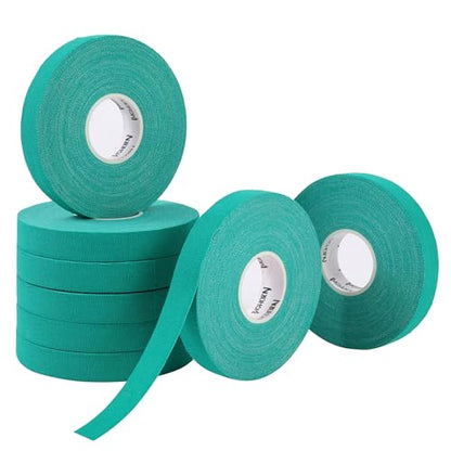 Bighorn Athletics Finger Tape, Male Climber Tin, 0.5" x 45ft, 8Rolls, Green | Climbing tape with retro design tape holder for tension support & bouldering. EZ tear, strong adhesive, residue-free. - color: Green