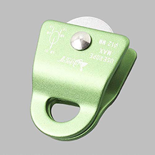 Flexible 2000kg Active Pulley Block 360 Pulley for Outdoor Ice Belt Lifting Sling Rock Climbing Rope