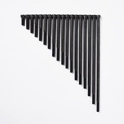 Escape Climbing 25 Pack of 2” Alloy Steel Bolts | Durable Hardware for Rock Climbing Holds | 3/8-16 Socket Head Cap Screw | Designed for Indoor Use