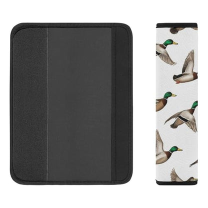 2PCS Cute Mallard Ducks Seat Belt Cover Soft Padded Neck Strap Covers for Kids, All Vehicles, Comfortable Driving - color: Pattern 407