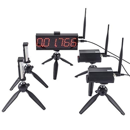 Single Training Version Wireless Laser Timer Skating Track and Field Running for Sprints Bike Motorcycle Racing Infrared Induction Timing