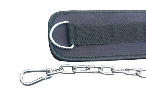YuanKanJu Weight Lifting Chain Dipping Belt Fitness Strengthen Gym Training Workout Power Support