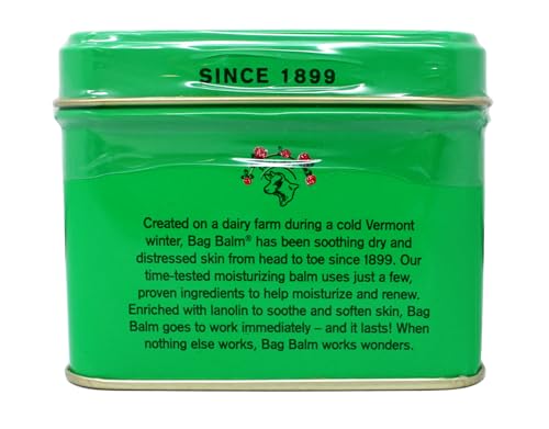 Bag Balm Vermonts Original Moisturizing And Softening Ointment, 8 Ounce (2 Pack) - size: 8 Fl Oz (Pack of 2)