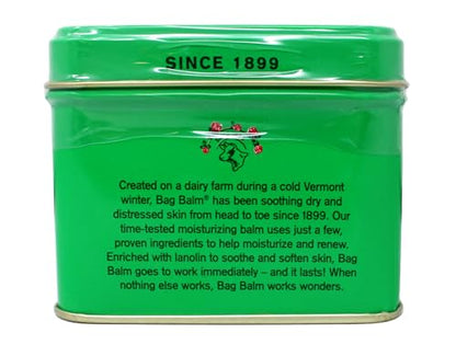 Bag Balm Vermonts Original Moisturizing And Softening Ointment, 8 Ounce (2 Pack) - size: 8 Fl Oz (Pack of 2)