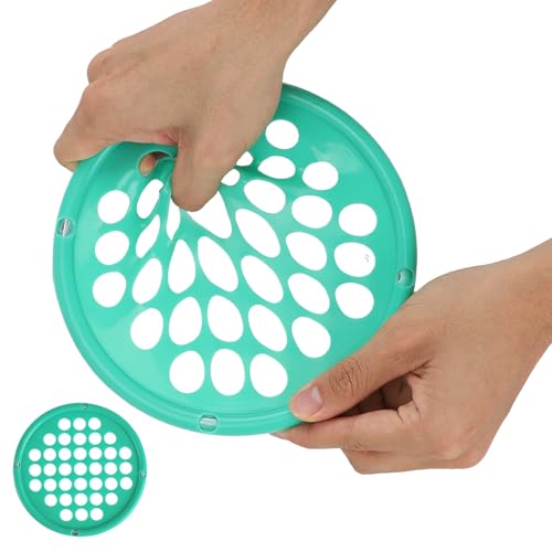 ZHIAMZ Hand Exercisers for Strength, Hand Exercise Web, Finger Exercise | Latex-Free Tear-Resistant Hand Exercise Web for Finger & Hand Strength, Physical Therapy Rehab, Portable 7-Inch - color: Heavy-Green
