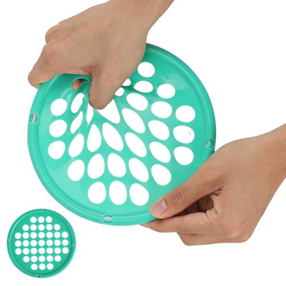 ZHIAMZ Hand Exercisers for Strength, Hand Exercise Web, Finger Exercise | Latex-Free Tear-Resistant Hand Exercise Web for Finger & Hand Strength, Physical Therapy Rehab, Portable 7-Inch - color: Heavy-Green