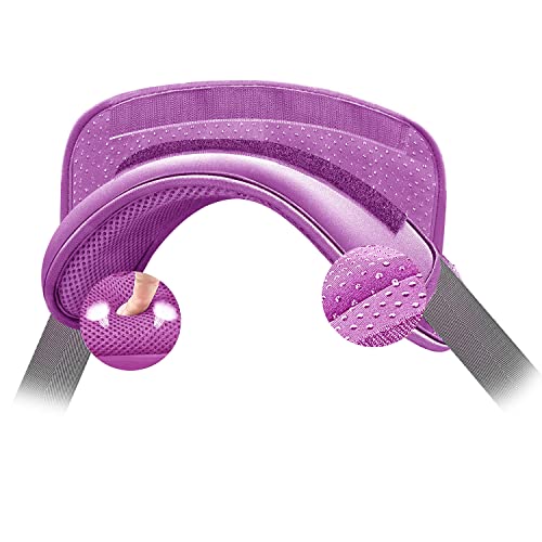 ZINZ Universal Shoulder Pad with Ultra Thick Cushion for Bag Luggage Bag Crossbody, Plus Long & Anti-Slip & Breathable,Purple - color: Purple