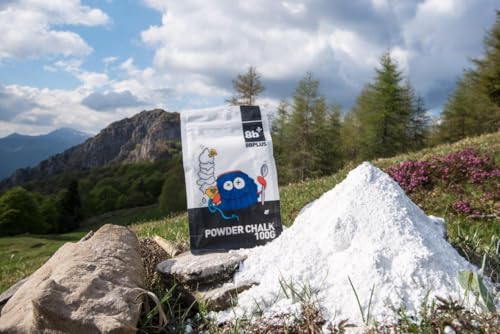 8BPLUS Chalk for Climbing, Bouldering - Premium Quality - No Fillers or Drying Agents - style: 100G Powder