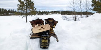 Obenauf's All Natural Horsehair Bristle Brush - Leather Boots & Shoes Care, Use With Leather Oil & Conditioner