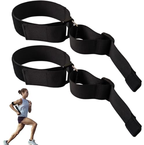 Arm Swing Trainer, 90 Degree Running Form Aid for Speed & Agility Training, Adjustable Strap to Improve Endurance, Prevent Arm Crossing in All Sports, Help Athletes Run Faster - size: Large