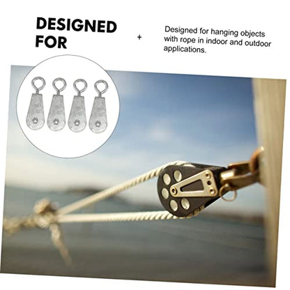 Weight Cable Pulley System Lifting Steel Pulley Roller Rope for Gym DIY Attachment