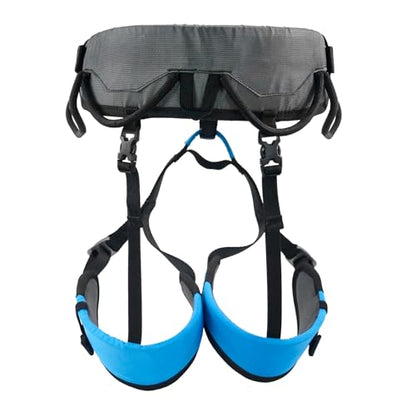 Climbing Harness, Mountaineering Rock Climbing Harness, Men Women Tree Ice Climbing Half Body, Safety Belt Rappelling - size: Small