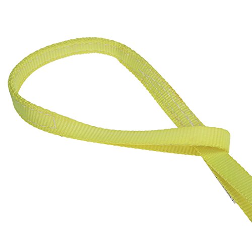 uxcell 3 feet Lifting Straps 2200 lbs Lift Sling Tow Rope Eye to Eye Webbing Sling Forklift Truck for Tree Work Moving Furniture
