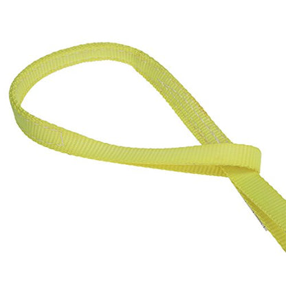 uxcell 3 feet Lifting Straps 2200 lbs Lift Sling Tow Rope Eye to Eye Webbing Sling Forklift Truck for Tree Work Moving Furniture