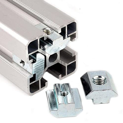30Pcs 3030 Series T Sliding Nuts Hammer Nut Block Square Nuts M5 T Nuts for 3030 Aluminum Extrusion Profiles T Slot 8mm，for CNC Router Build Rail 3D Printer (m5)