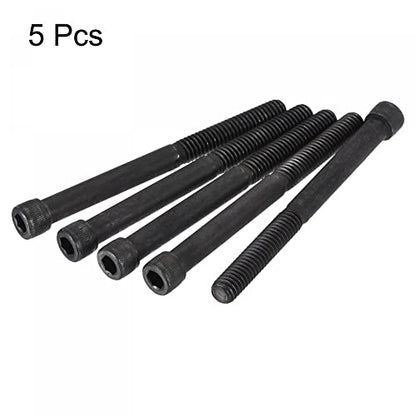 uxcell 5/16-18x3-1/2" Hex Socket Head Cap Screw Bolts 12.9 Grade Alloy Steel 5pcs - size: 3-1/2 Inch